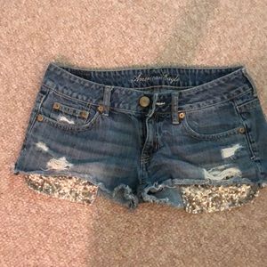 Jean shorts